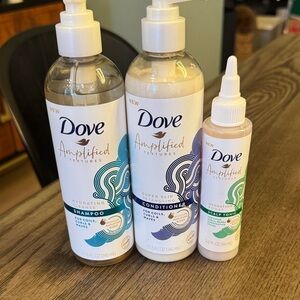 Dove Amplified Textures Hair Care Set